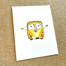 Load image into Gallery viewer, Bus Notecard - Pack of 10