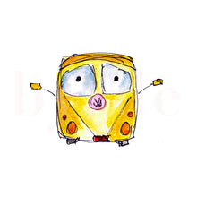 Load image into Gallery viewer, Bus Notecard - Pack of 10